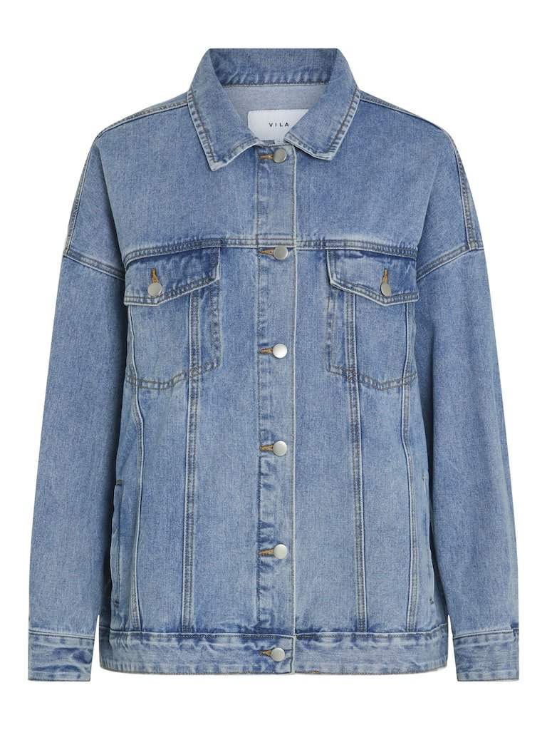 Jassen Vikira Denim Jacket van Vila