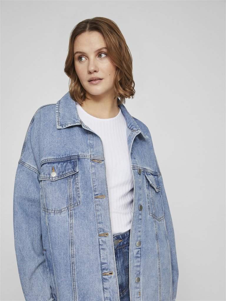 Jassen Vikira Denim Jacket van Vila