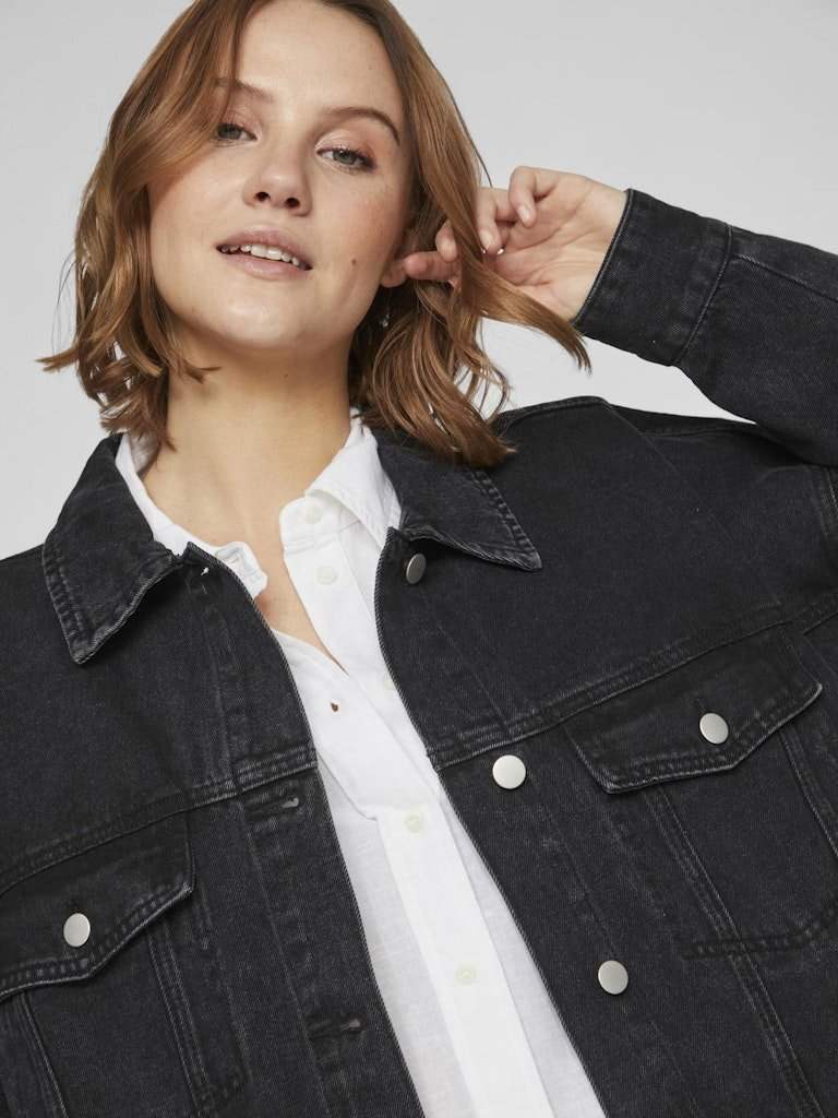 Jassen Vikira Denim Jacket van Vila