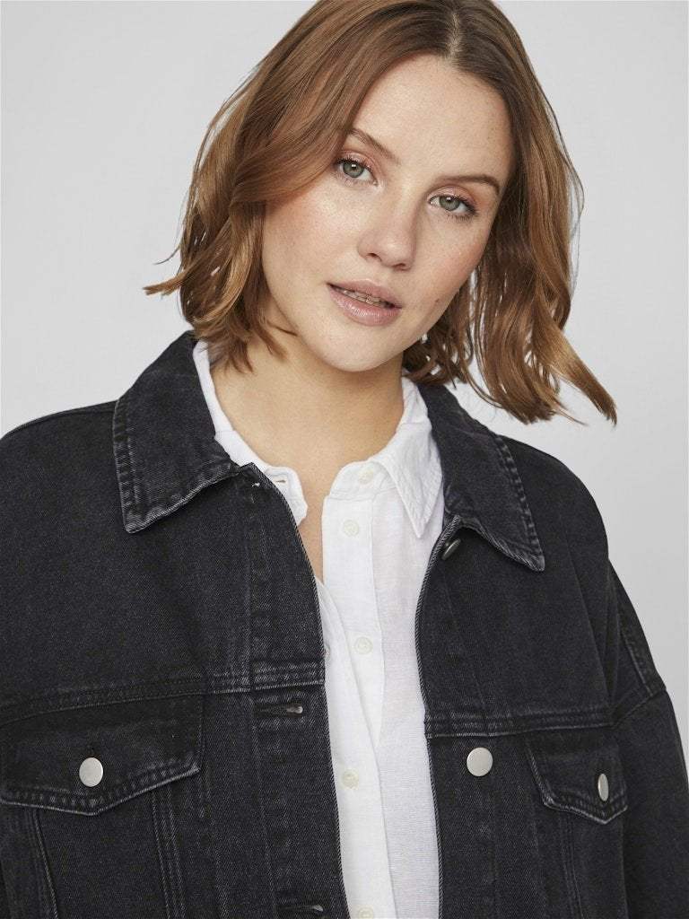 Jassen Vikira Denim Jacket van Vila