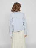 Vikira Short Denim Jacket - koop Jassen van Vila bij Meisjes Brugge