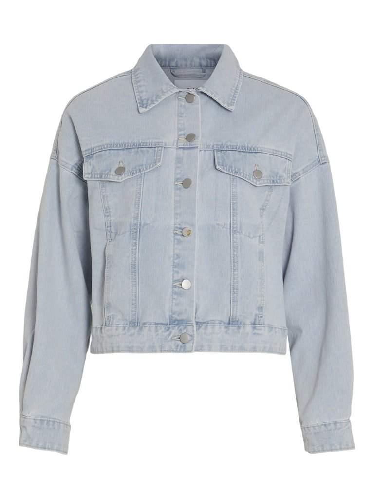 Jassen Vikira Short Denim Jacket van Vila