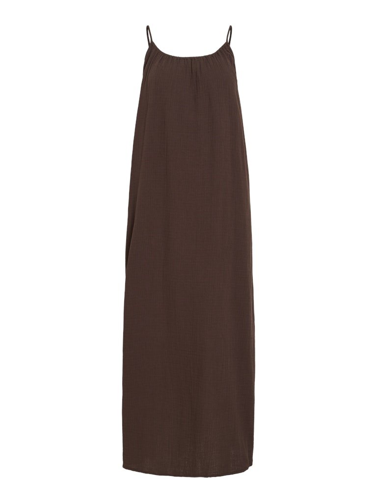 Vilania Maxi Slip Dress Noos van Vila – Jurken voor dames | Meisjes Brugge