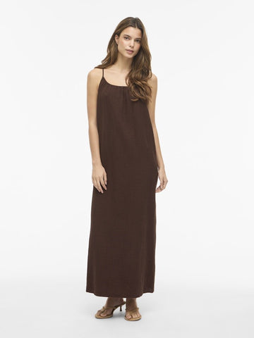 Vilania Maxi Slip Dress Noos van Vila – Jurken voor dames | Meisjes Brugge