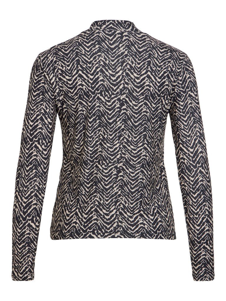 Vileoa L/S High Neck Top Noos van Vila – Tops voor dames | Meisjes Brugge