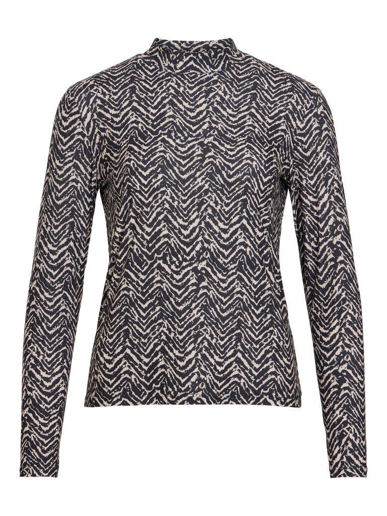 Vileoa L/S High Neck Top Noos van Vila – Tops voor dames | Meisjes Brugge