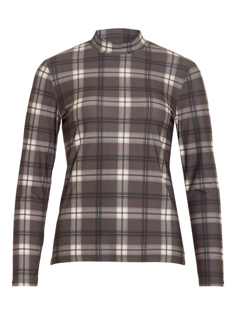 Vileoa L/S High Neck Top Noos van Vila – Tops voor dames | Meisjes Brugge