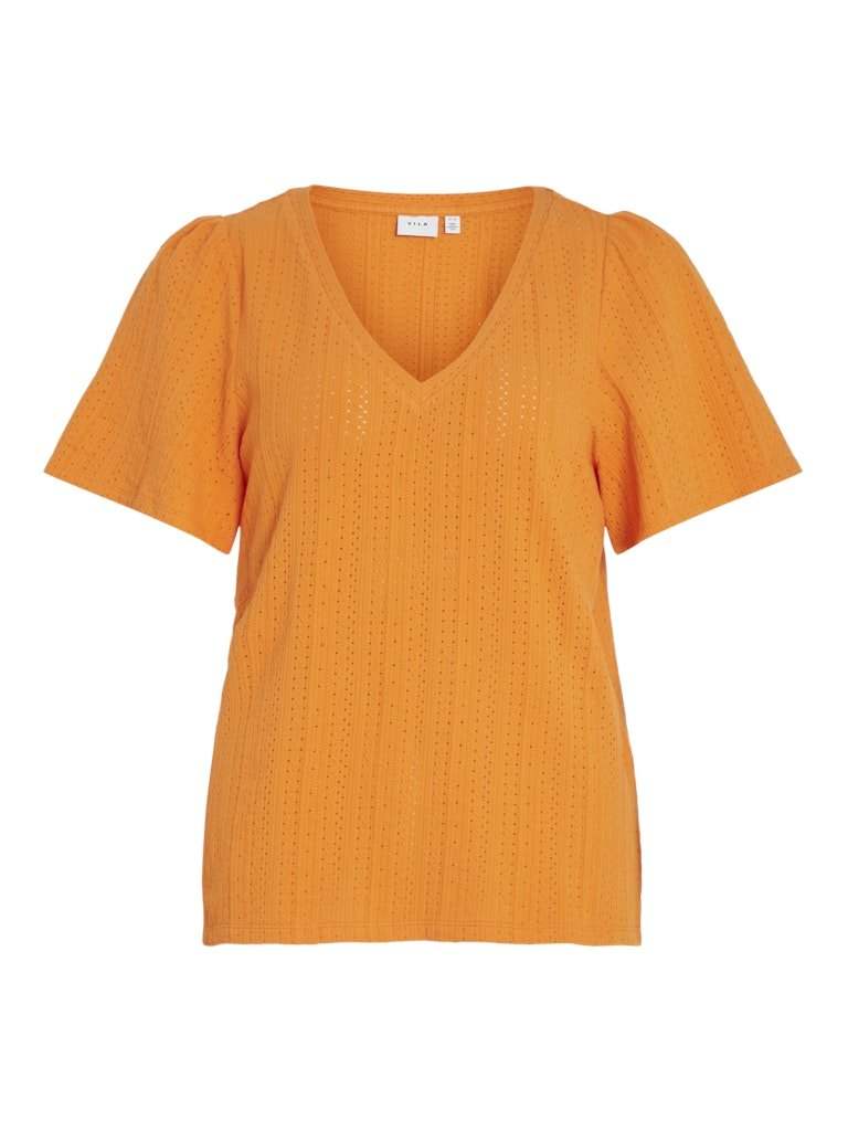 Tops Vilibre V-Neck S/S Top van Vila