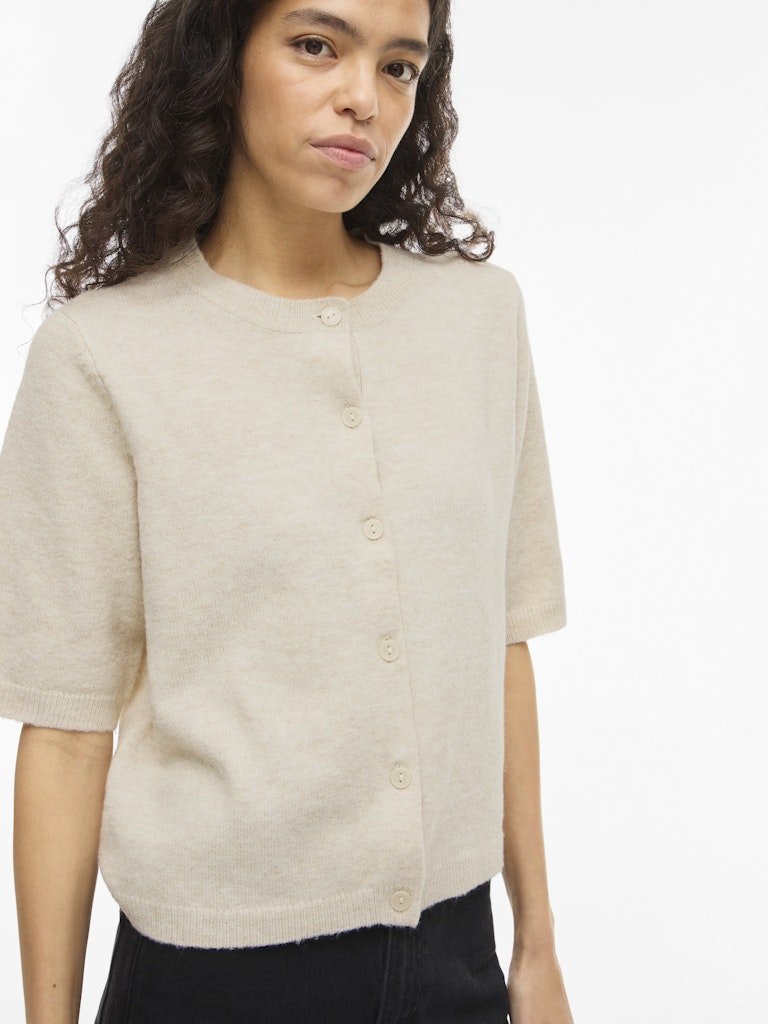 Viliga 2/4 O-Neck Knit Cardigan Noos van Vila – Cardigans voor dames | Meisjes Brugge