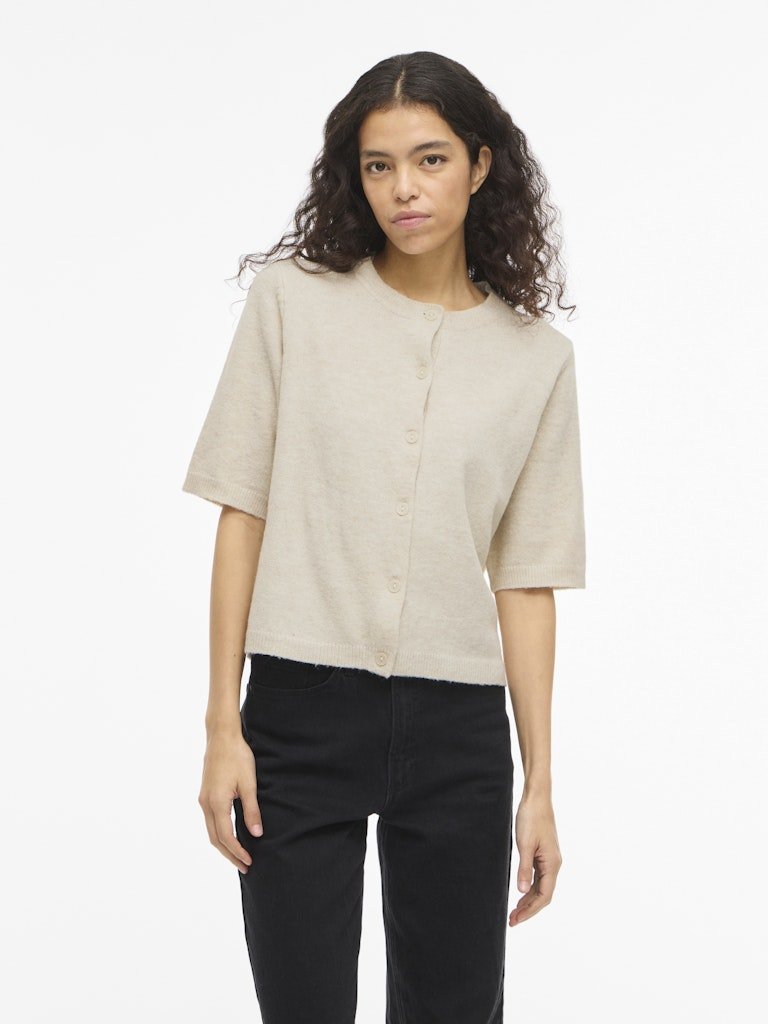 Viliga 2/4 O-Neck Knit Cardigan Noos van Vila – Cardigans voor dames | Meisjes Brugge