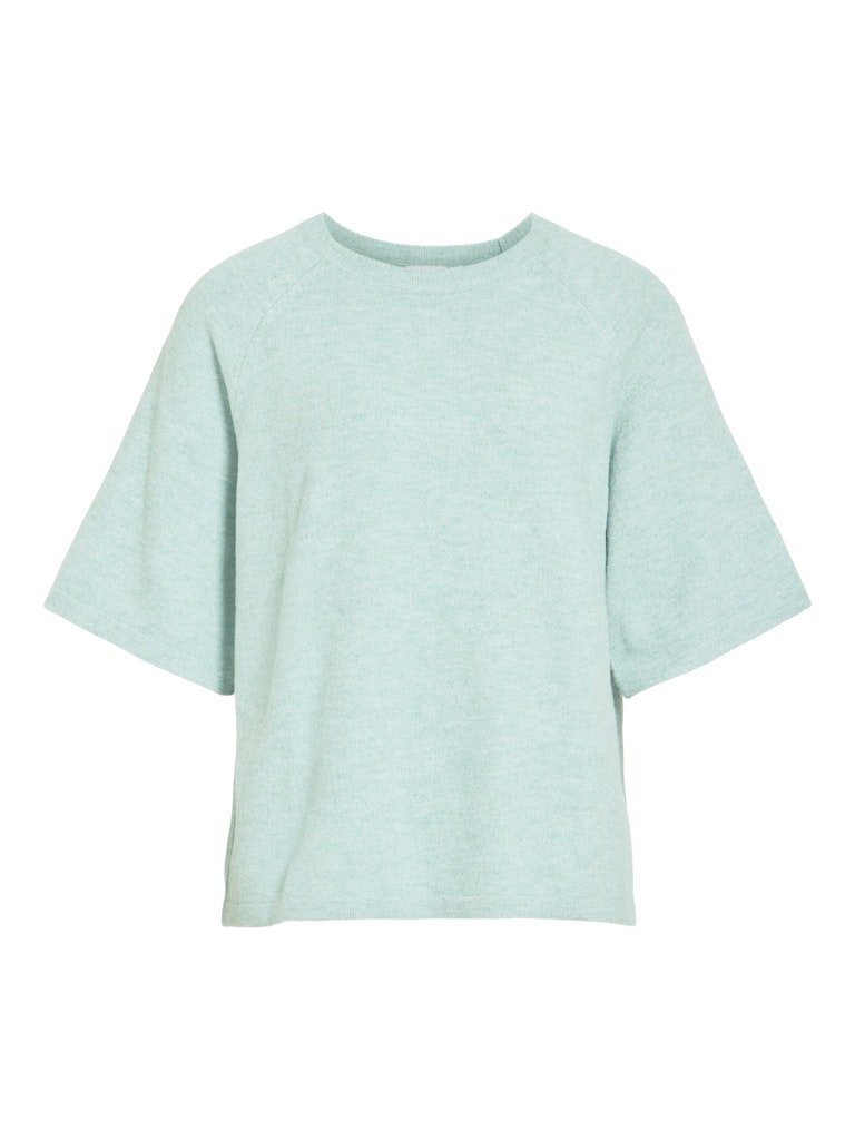 Viliga 2/4 O-Neck Knit Top Noos van Vila – Pulls voor dames | Meisjes Brugge