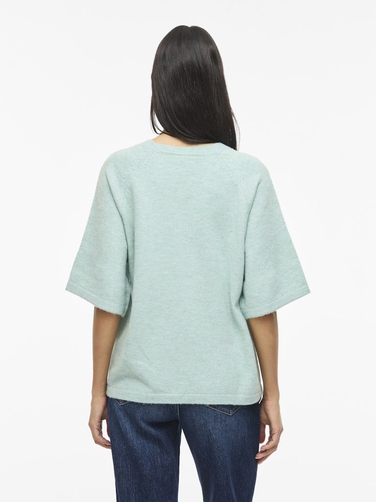 Viliga 2/4 O-Neck Knit Top Noos van Vila – Pulls voor dames | Meisjes Brugge