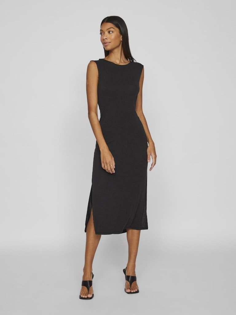 Vilinni O-Neck S/L Dress van Vila – Jurken voor dames | Meisjes Brugge