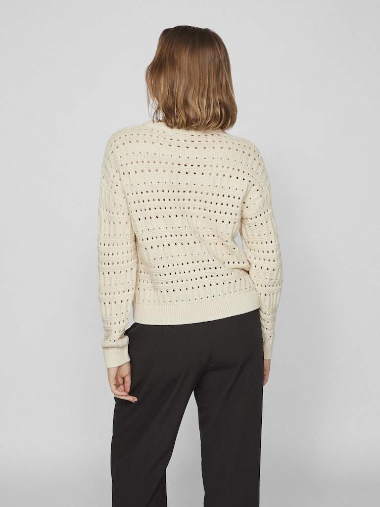 Pulls Vilisette L/S O-Neck Knit Top van Vila