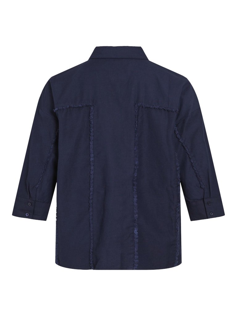 Vilorena 3/4 Oversize Shirt van Vila – Shirts voor dames | Meisjes Brugge
