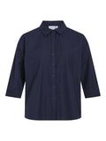 Vilorena 3/4 Oversize Shirt - koop Shirts van Vila bij Meisjes Brugge