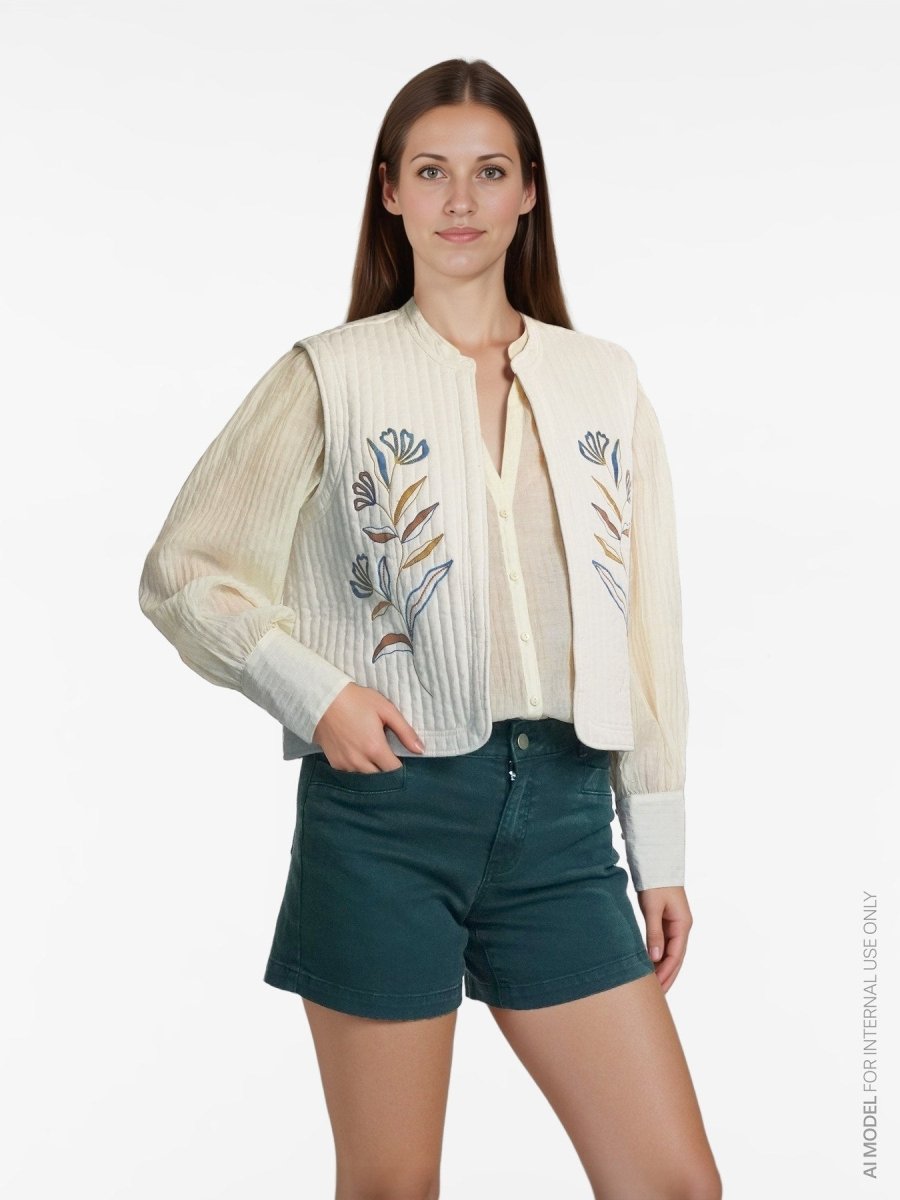 Vilorie Rio Rw Color Wash Shorts van Vila – Shorts voor dames | Meisjes Brugge