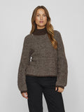 Vilory High Neck L/S Knit Top - Noos – Pulls voor dames in kleur | Meisjes