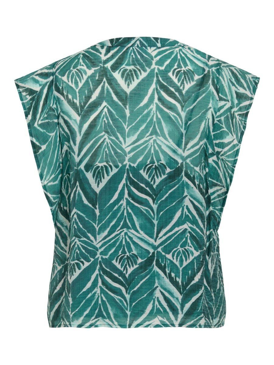 Vilyria Lya O-Neck Sl Top van Vila – Tops voor dames | Meisjes Brugge