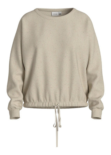 Vimadera O - Neck L/S String Top - koop Sweaters van Vila bij Meisjes Brugge