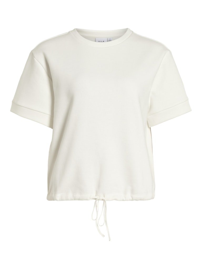 Vimaldea O - Neck S/S Top - koop Tops van Vila bij Meisjes Brugge