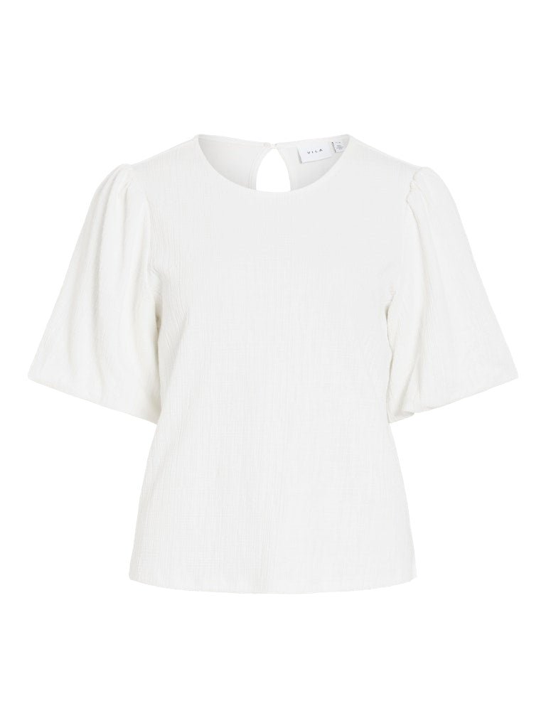 Vimalora O-Neck 2/4 Top van Vila – Tops voor dames | Meisjes Brugge
