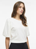 Vimalora O-Neck 2/4 Top van Vila – Tops voor dames | Meisjes Brugge