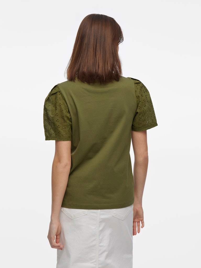 Vimerry O-Neck S/S Top van Vila – Tops voor dames | Meisjes Brugge