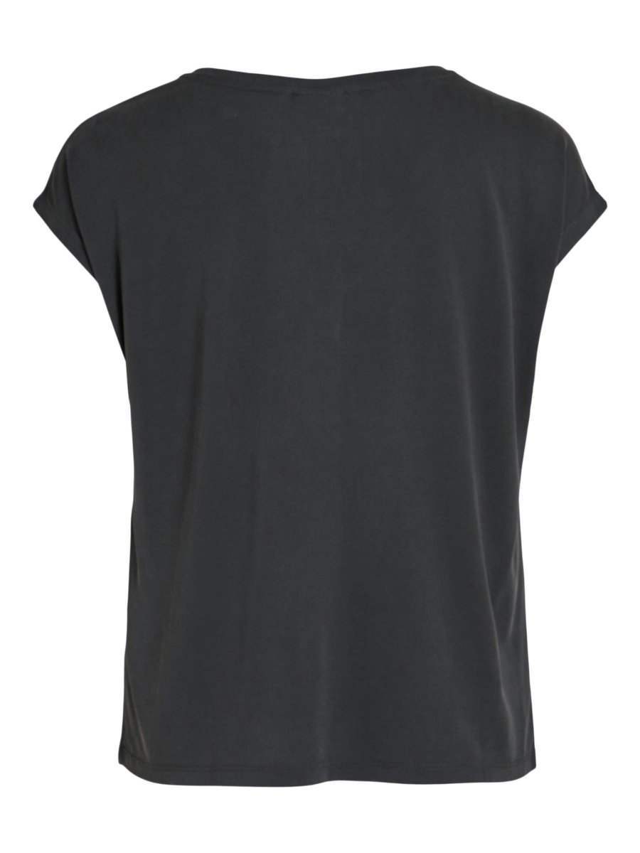 Vimodala V - Neck S/S Top - Noos SS24 - koop T-shirts van Vila bij Meisjes Brugge
