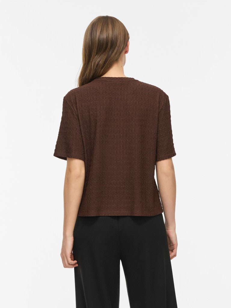 Vimonera O - Neck 2/4 Top – Tops voor dames in kleur | Meisjes