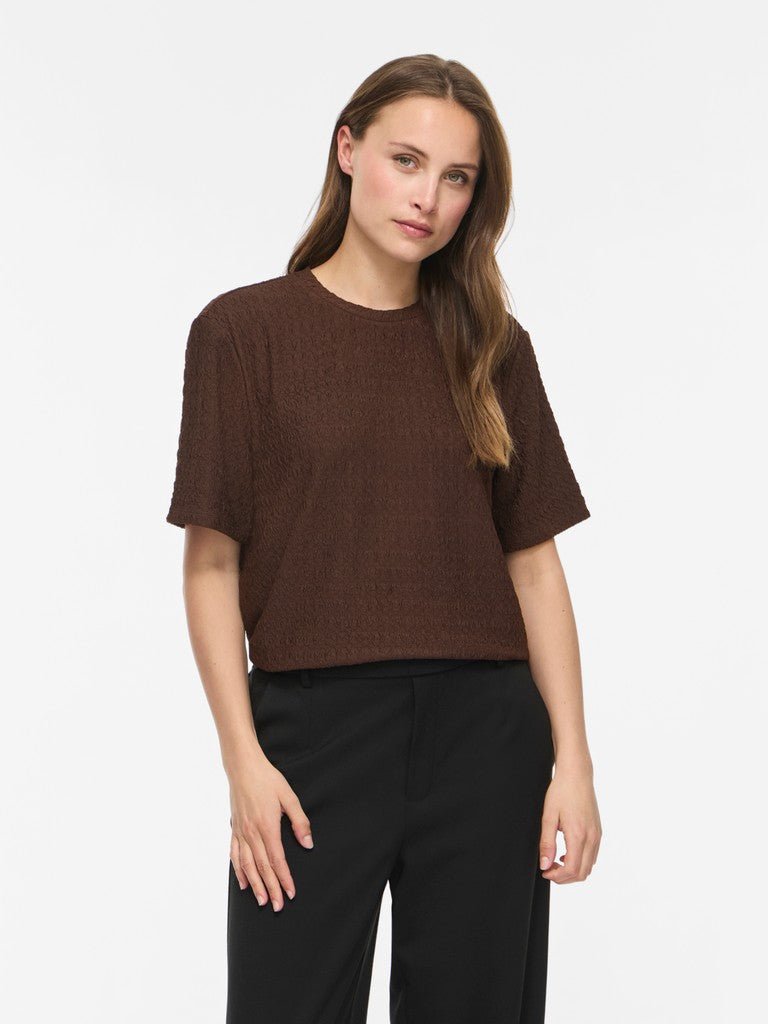 Vimonera O - Neck 2/4 Top – Tops voor dames in kleur | Meisjes