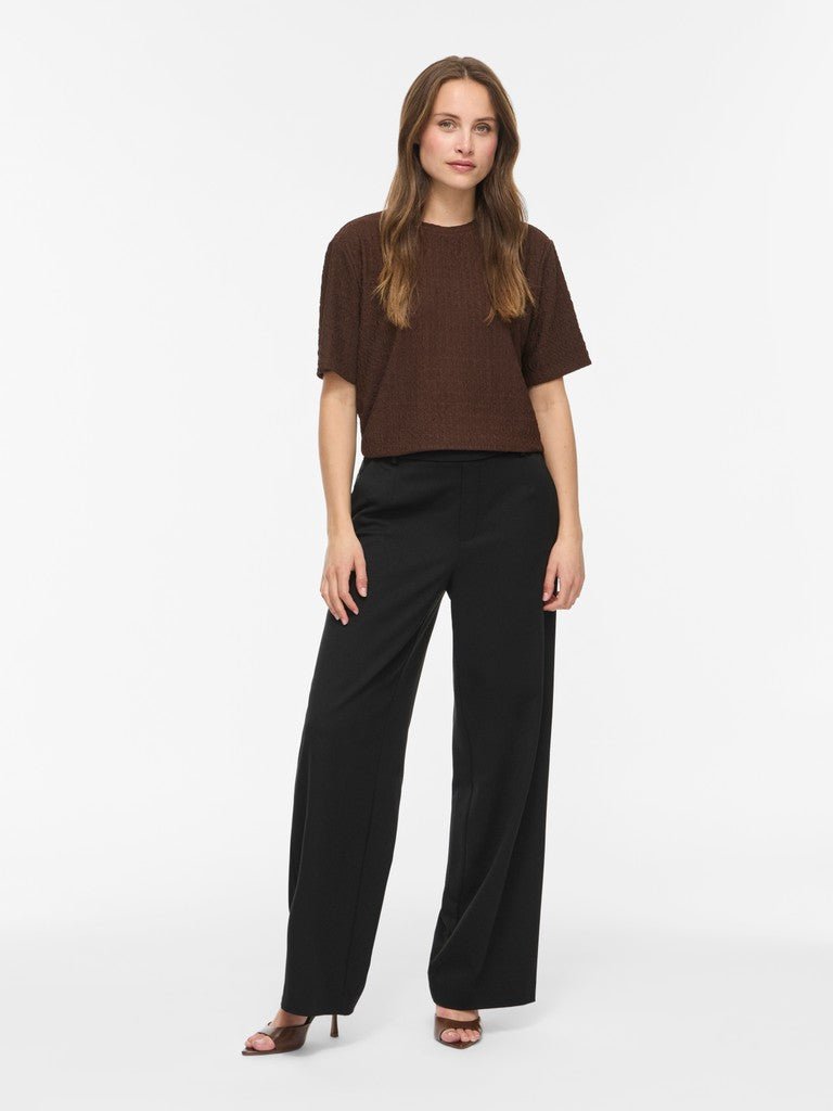 Vimonera O - Neck 2/4 Top – Tops voor dames in kleur | Meisjes