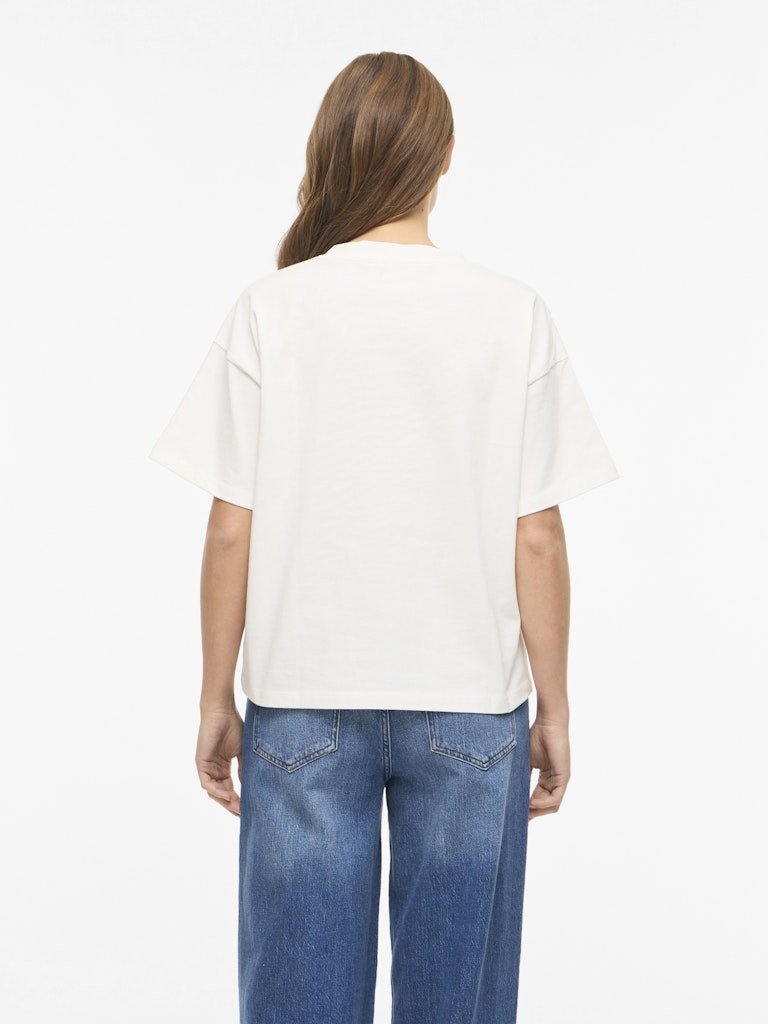 Tops - Vimonie Heart O-Neck S/S Top van Vila