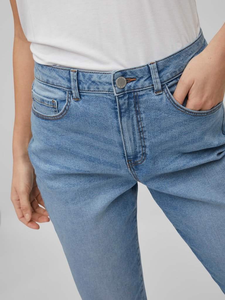 Vinaomi Jo Hw Mom Jeans - Noos - koop Jeans van Vila bij Meisjes Brugge