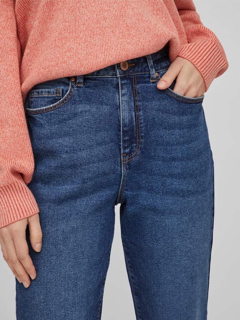 Vinaomi Jo Hw Mom Jeans - Noos - koop Jeans van Vila bij Meisjes Brugge