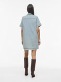 Jurken - Vinus 2/4 Sleeve Denim Dress Noos van Vila