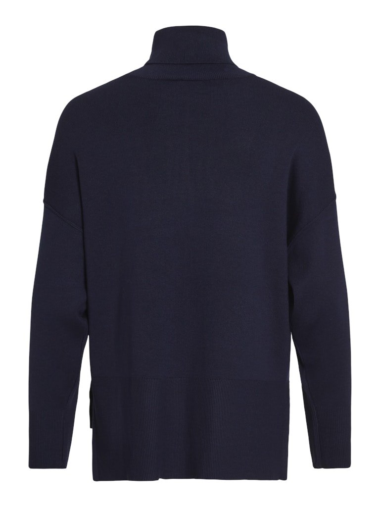 Viostria Rollneck L/S Knit Top Noos - AW25 van Vila – Pulls voor dames | Meisjes Brugge