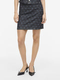 Vipal Hw Dot Short Denim Skirt - koop Rokken van Vila bij Meisjes Brugge