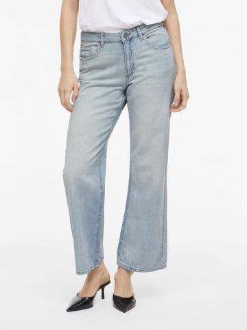 Jeans - Vipalma Rw Wide Jeans Lbd Pal61 Noos van Vila