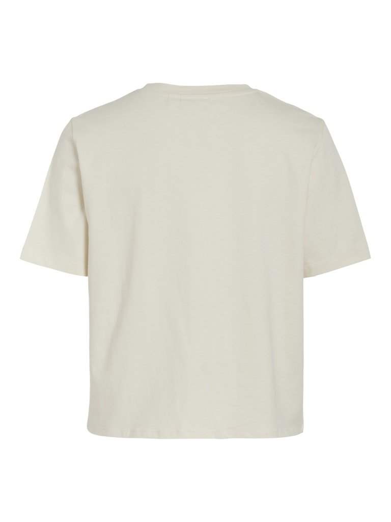 T-shirts Vipippa O-Neck S/S Tie T-Shirt van Vila