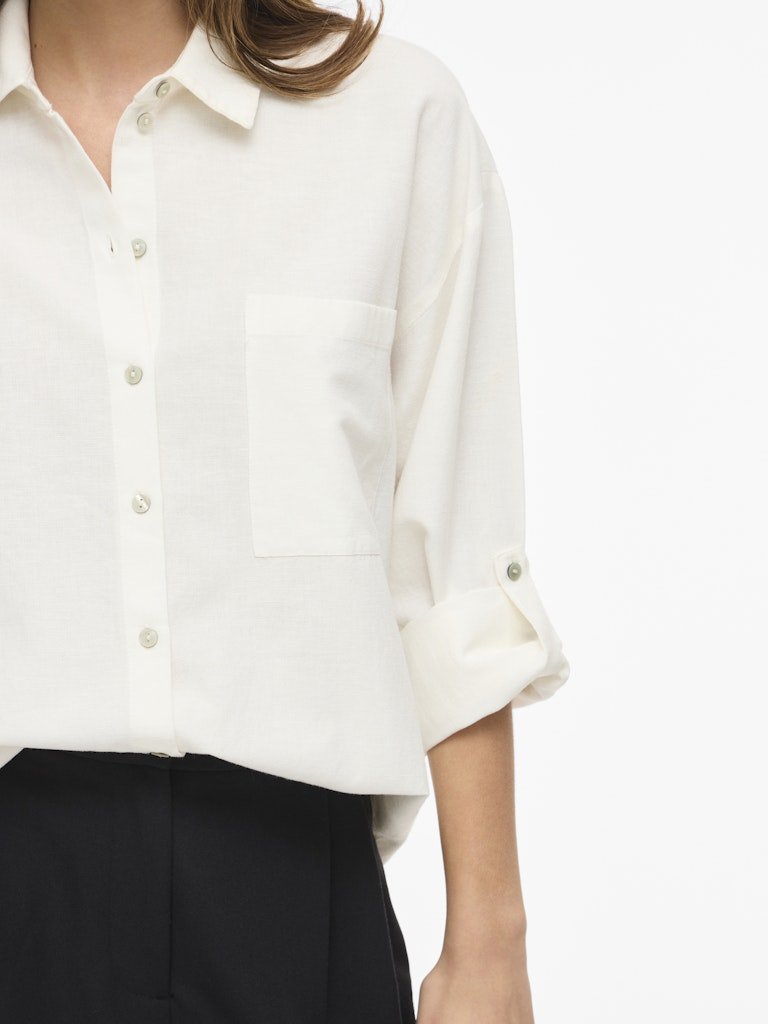 Viprisilla L/S Loose Shirt Noos van Vila – Shirts voor dames | Meisjes Brugge