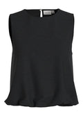 Viprisilla O-Neck S/L Balloon Top van Vila – Tops voor dames | Meisjes Brugge