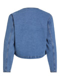 Vireba L/S O - Neck Denim Jacket Noos - SS25 - koop Jassen van Vila bij Meisjes Brugge