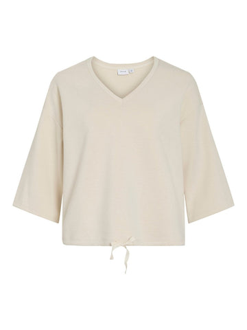 Tops - Vireflect V-Neck 3/4 String Top van Vila