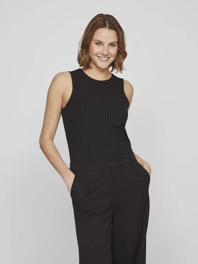 Viribini S/L Tank Top - Noos - koop Tops van Vila bij Meisjes Brugge