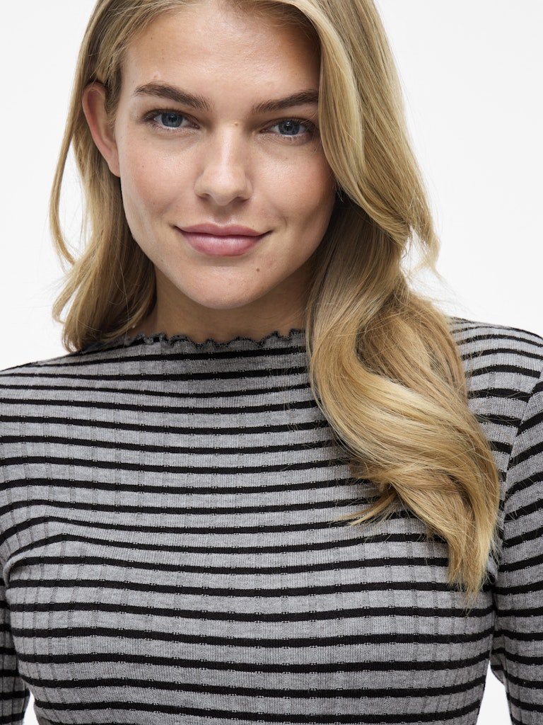 Tops - Virika L/S Funnel Neck Top - Noos van Vila