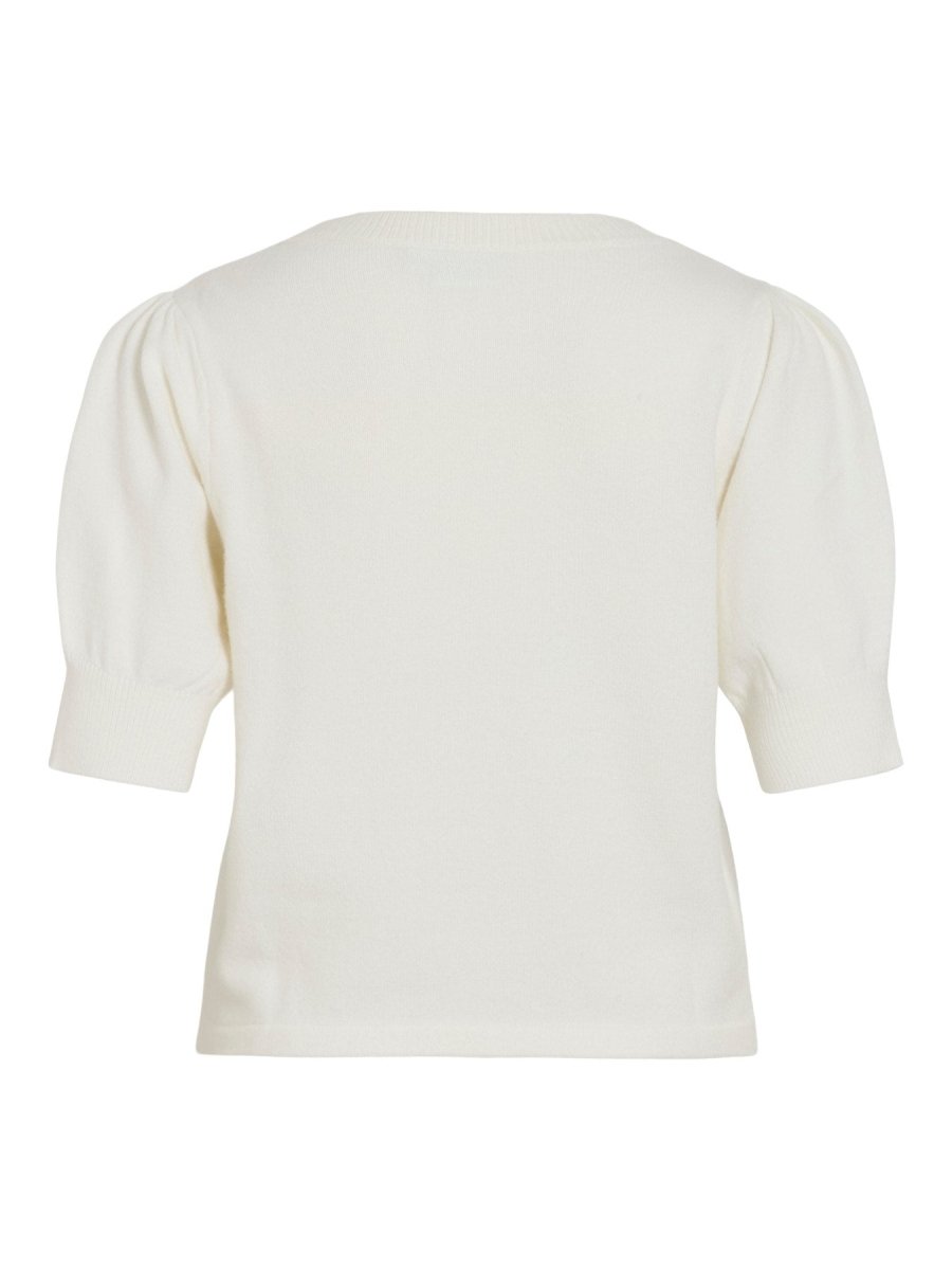 Viril 2/4 Sleeve O-Neck Knit Top Noos van Vila – Pulls voor dames | Meisjes Brugge
