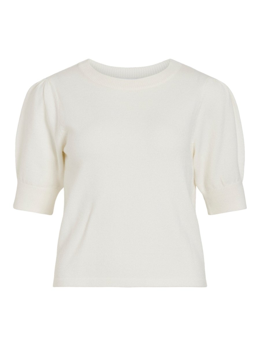 Viril 2/4 Sleeve O-Neck Knit Top Noos van Vila – Pulls voor dames | Meisjes Brugge