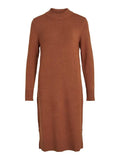 Jurken - Viril Crew Neck L/S Midi Dress - Noos van Vila