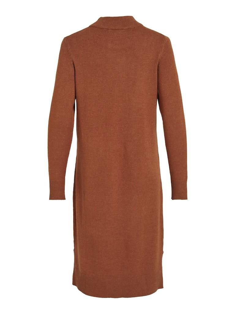 Jurken - Viril Crew Neck L/S Midi Dress - Noos van Vila